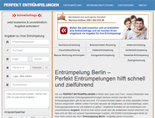 Tablet Screenshot of entruempelung-berlin.org