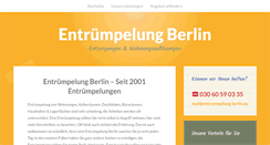 Desktop Screenshot of entruempelung-berlin.eu